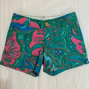 Lilly Pulitzer size 2 Callahan shorts like New